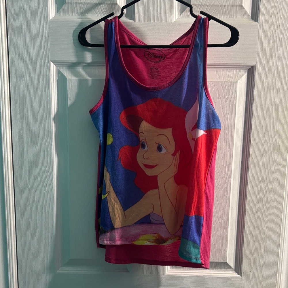 Disney Little Mermaid Ariel Colorful Tank Top